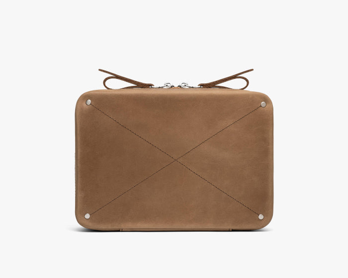 Large Tech Organizer Pouch Pecan