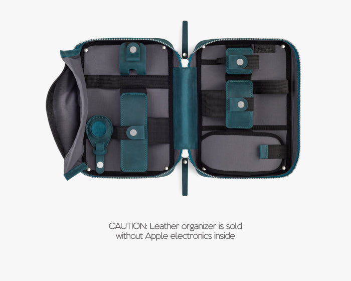 Large Tech Organizer Pouch Ocean blue