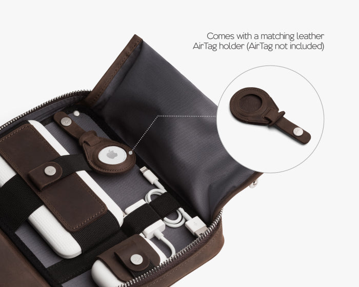 Large Tech Organizer Pouch Espresso