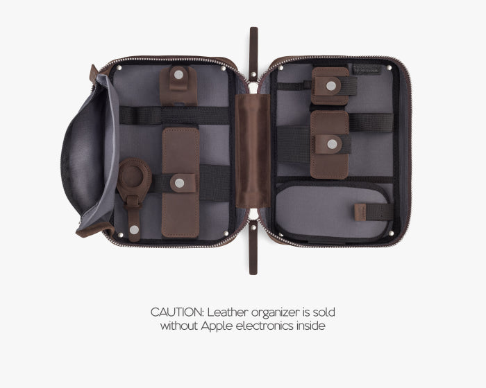 Large Tech Organizer Pouch Espresso