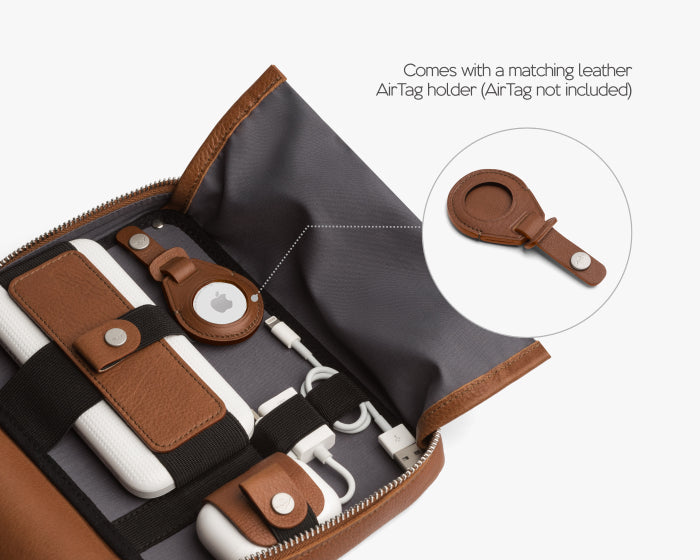 Large Tech Organizer Pouch Ginger