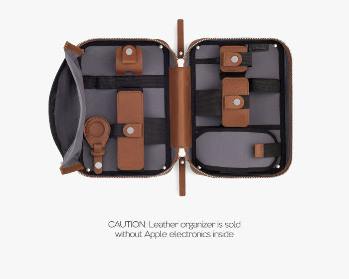 Large Tech Organizer Pouch Ginger