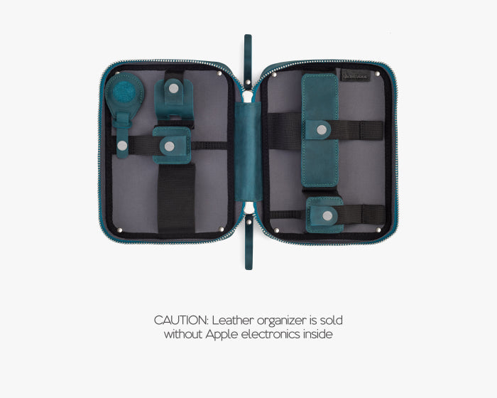 Medium Tech Organizer Pouch Ocean blue