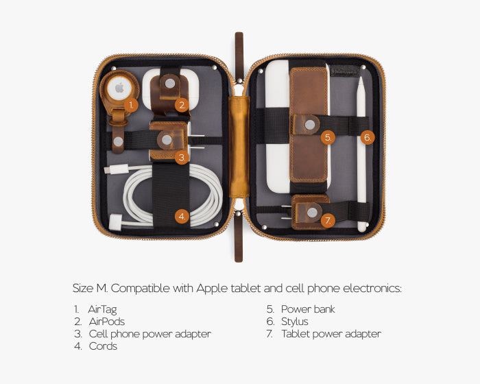 Medium Tech Organizer Pouch Canyon