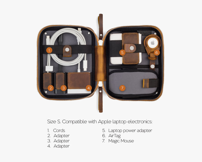 Small Tech Organizer Pouch Canyon