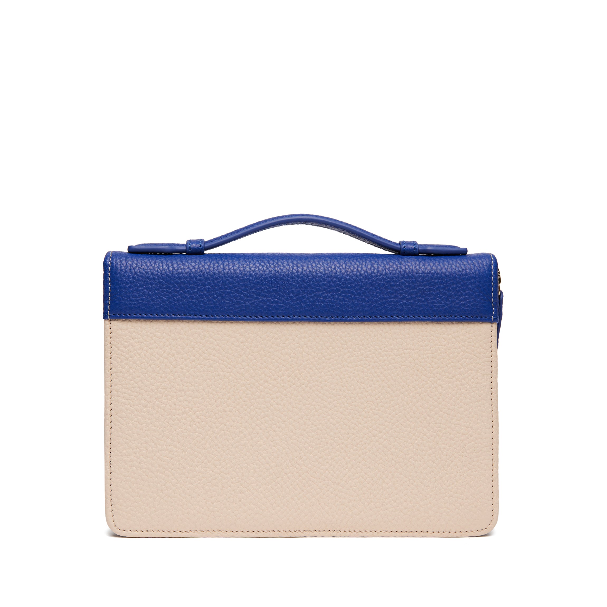 Family Passport Holder Sand/Regatta Blue