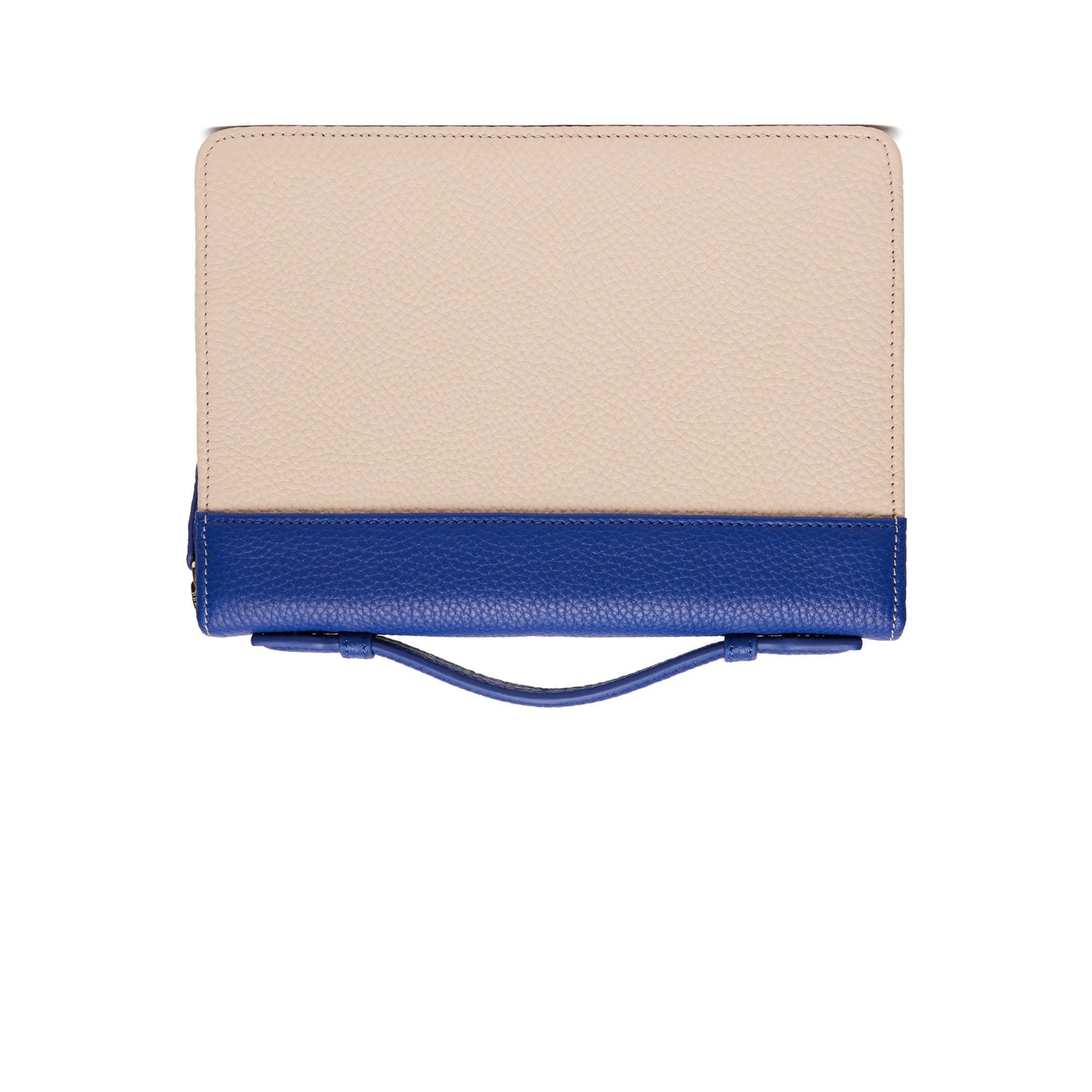 Family Passport Holder Sand/Regatta Blue