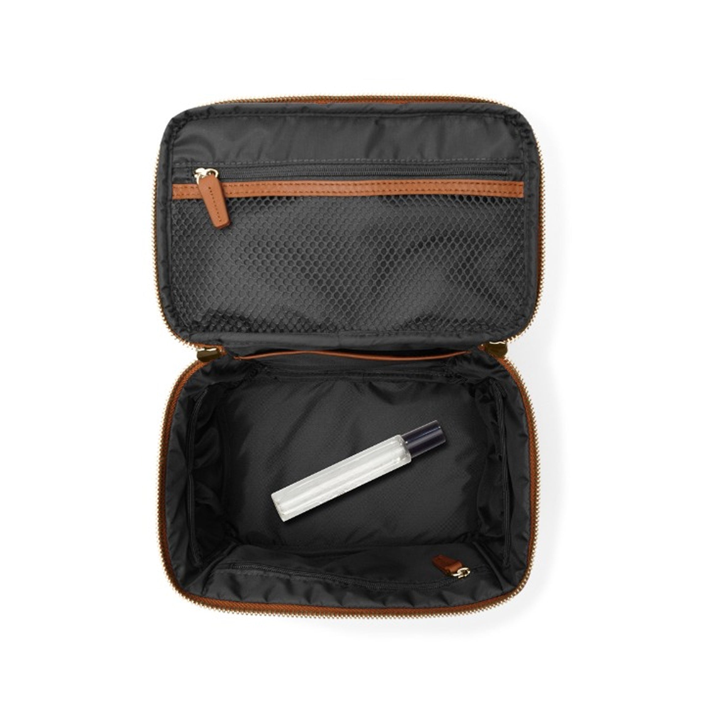 Small Train Case Cognac