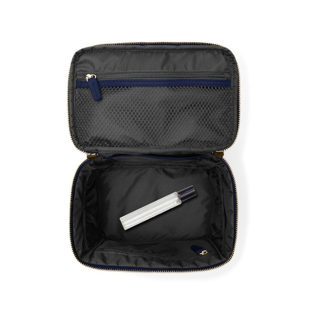 Small Train Case Navy Blue
