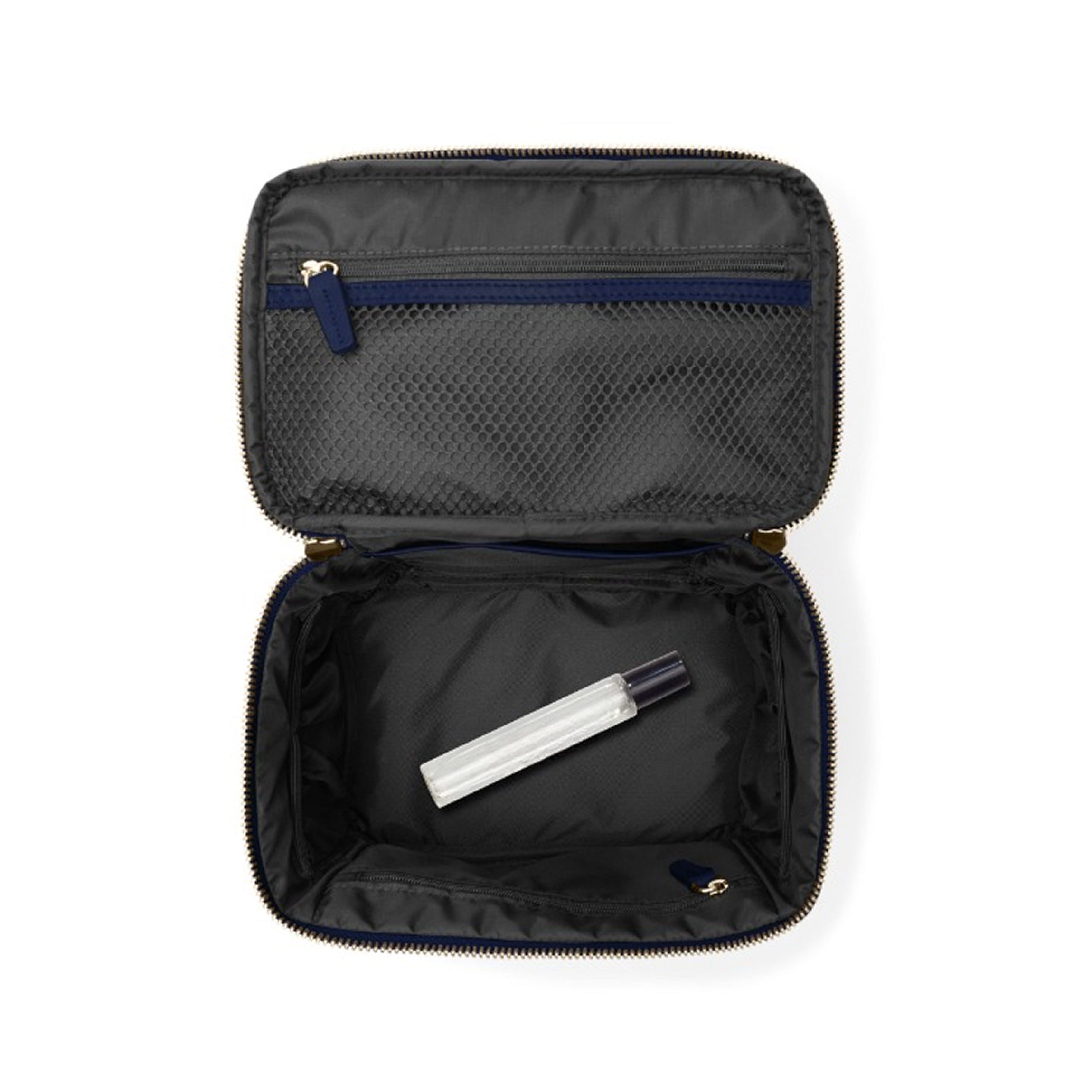 Small Train Case Navy Blue
