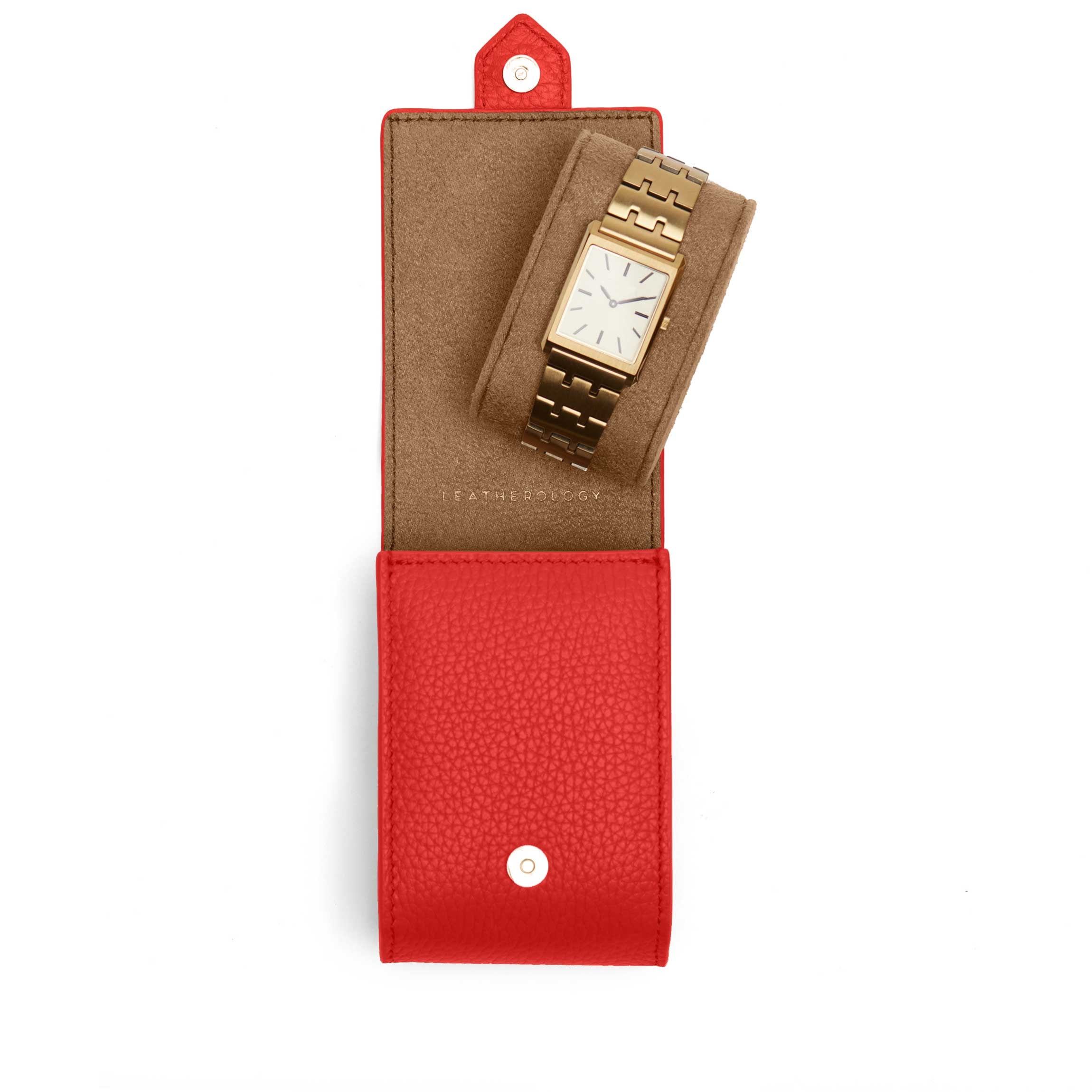 Travel Single Watch Pouch Buoy Red