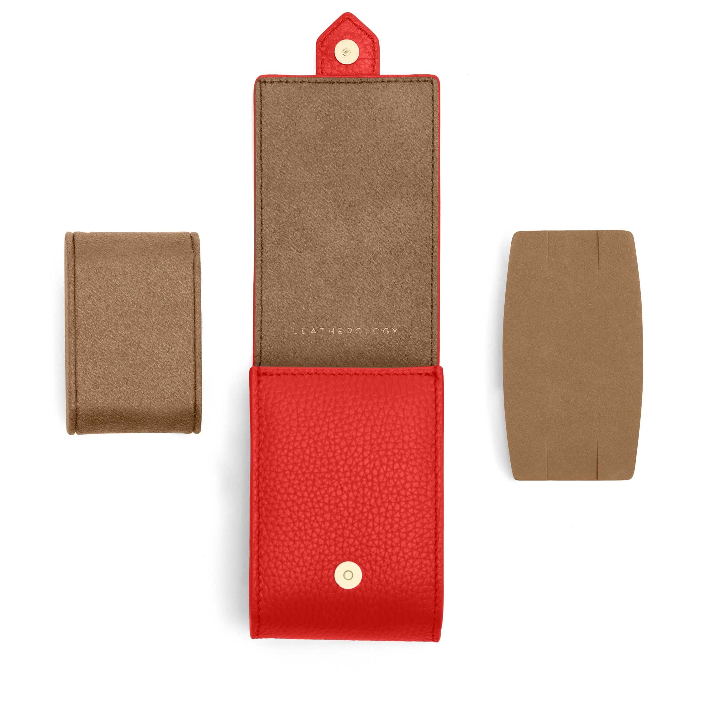 Travel Single Watch Pouch Buoy Red