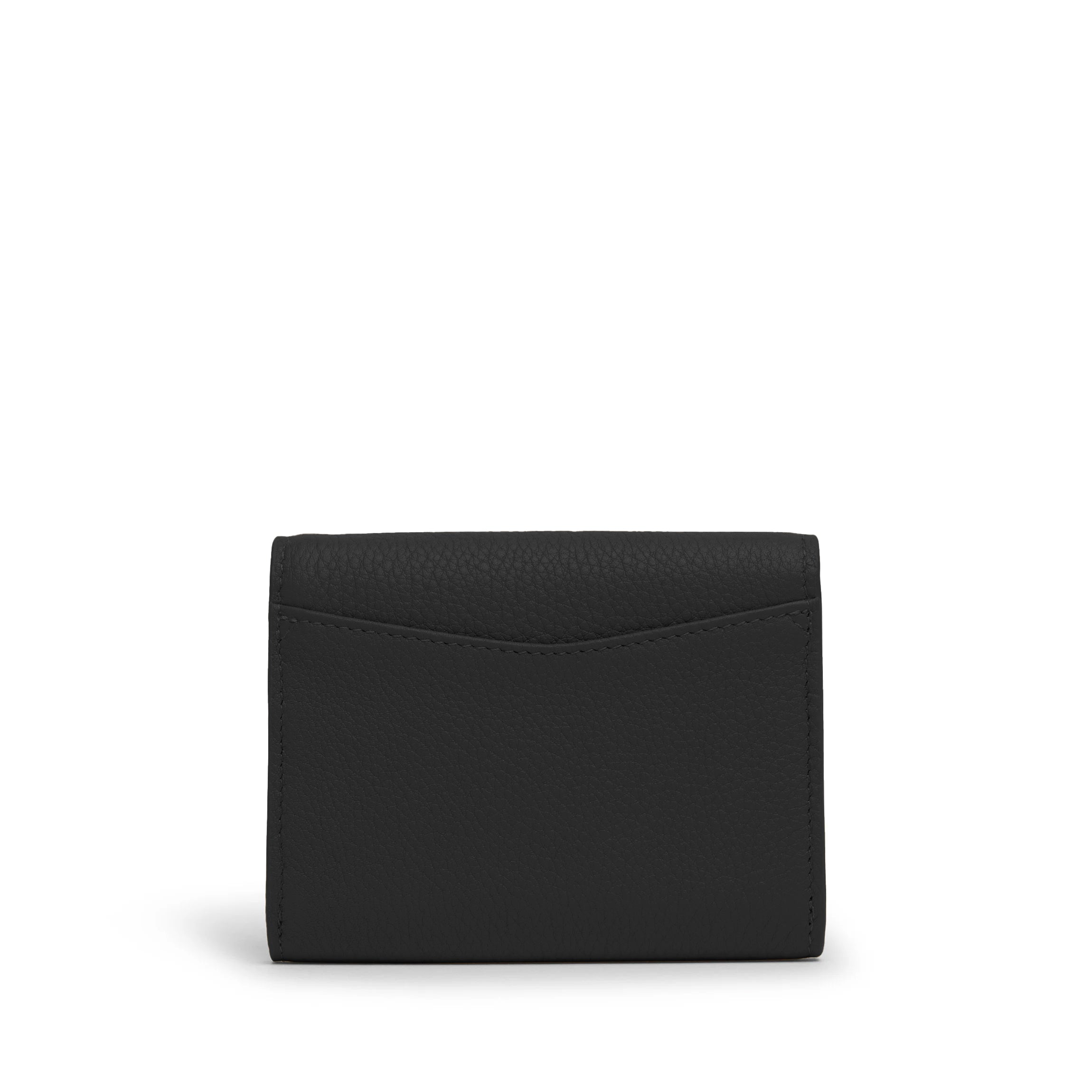 Haven Compact Wallet Black Pebble