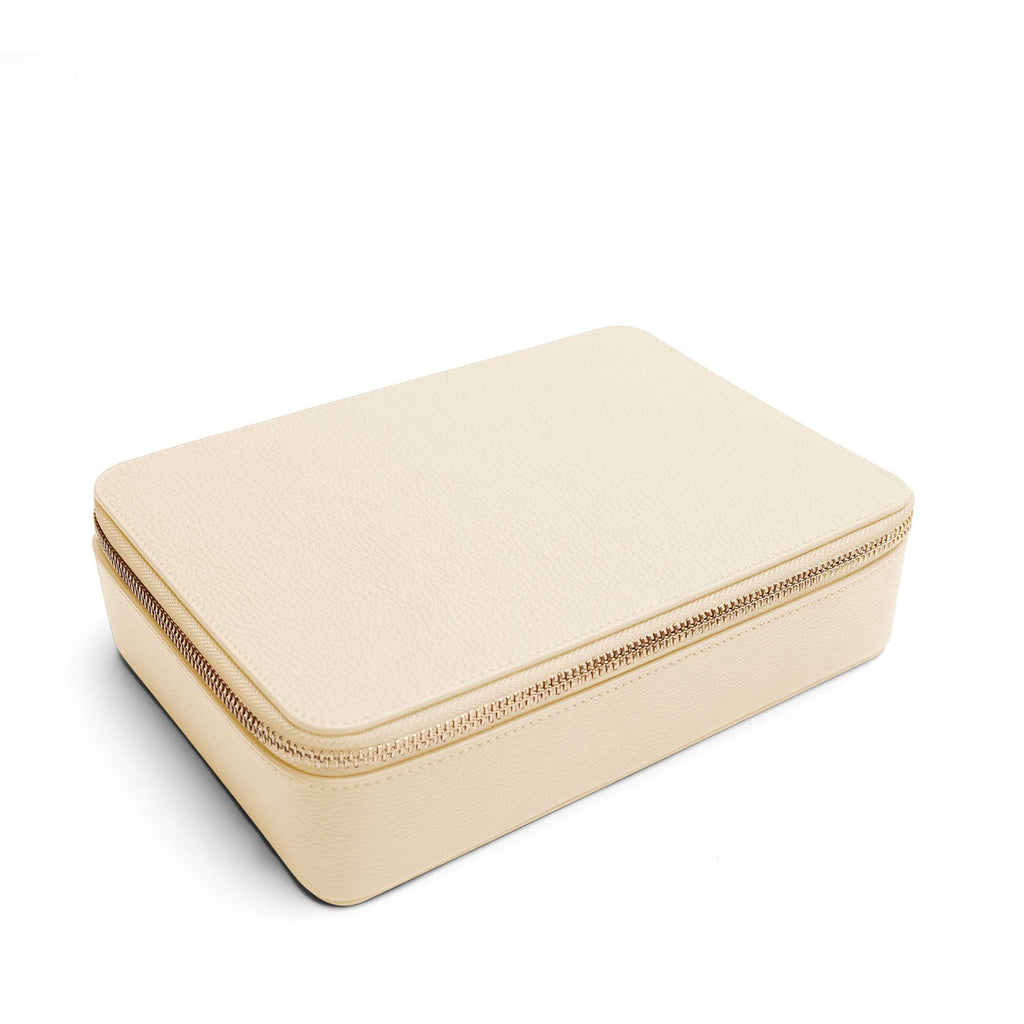 Large Jewelry Zip Case Sand