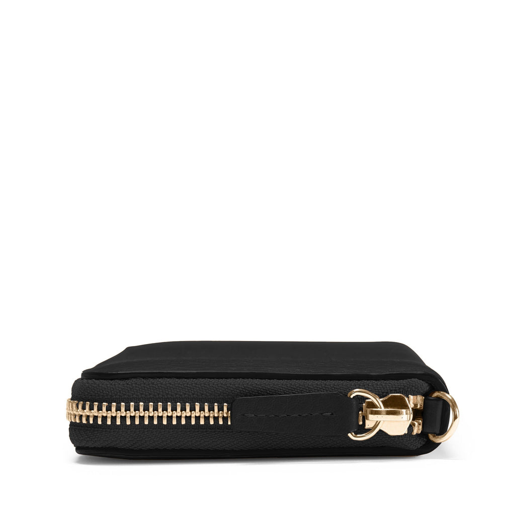 Klyde Continental Wallet Black Pebble