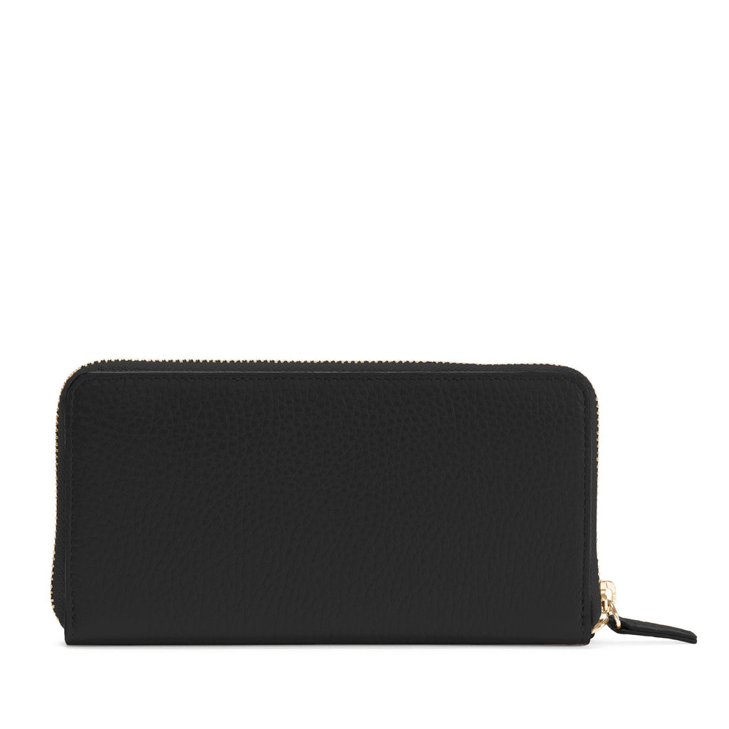Klyde Continental Wallet Black Pebble
