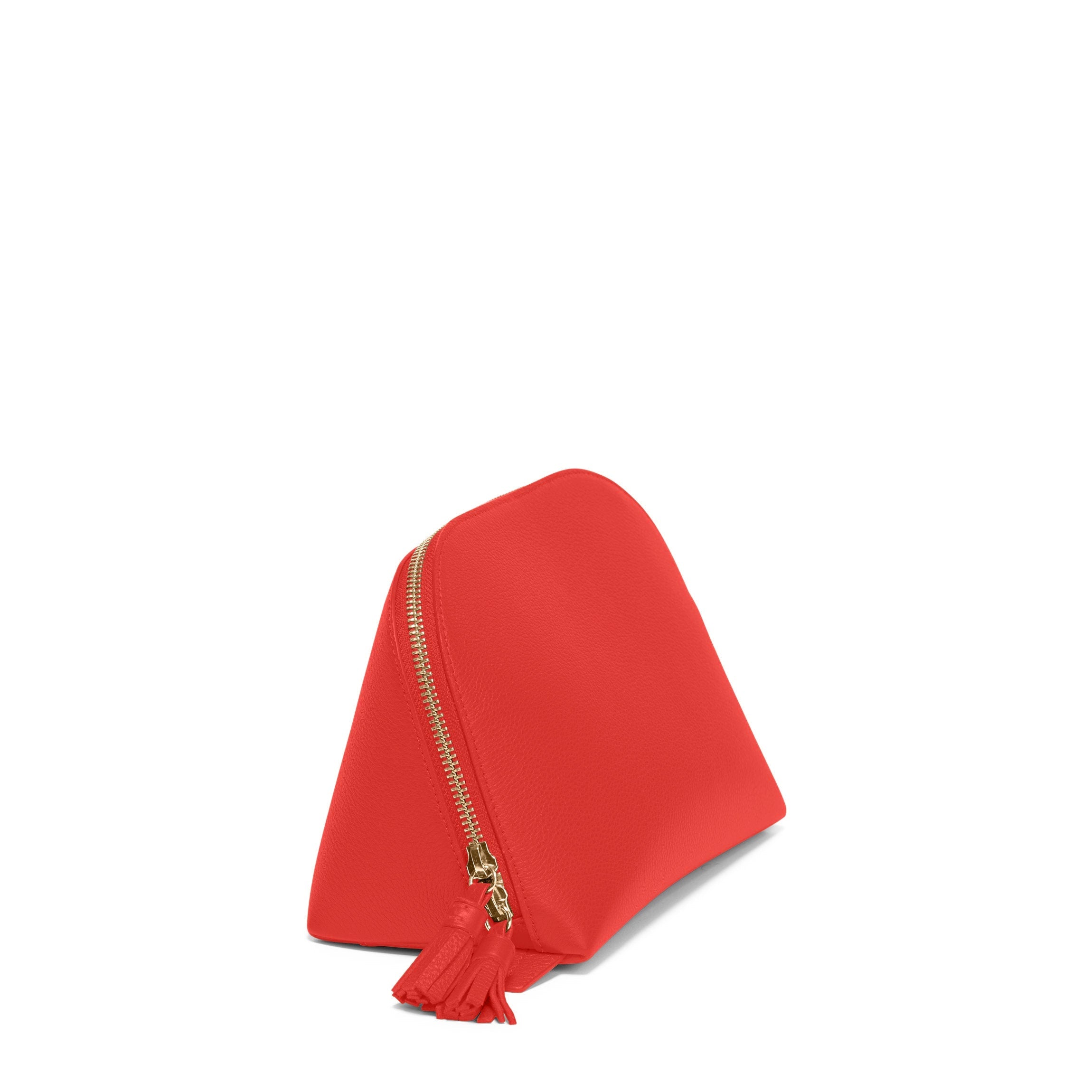 Large Clamshell Makeup Bag Buoy Red