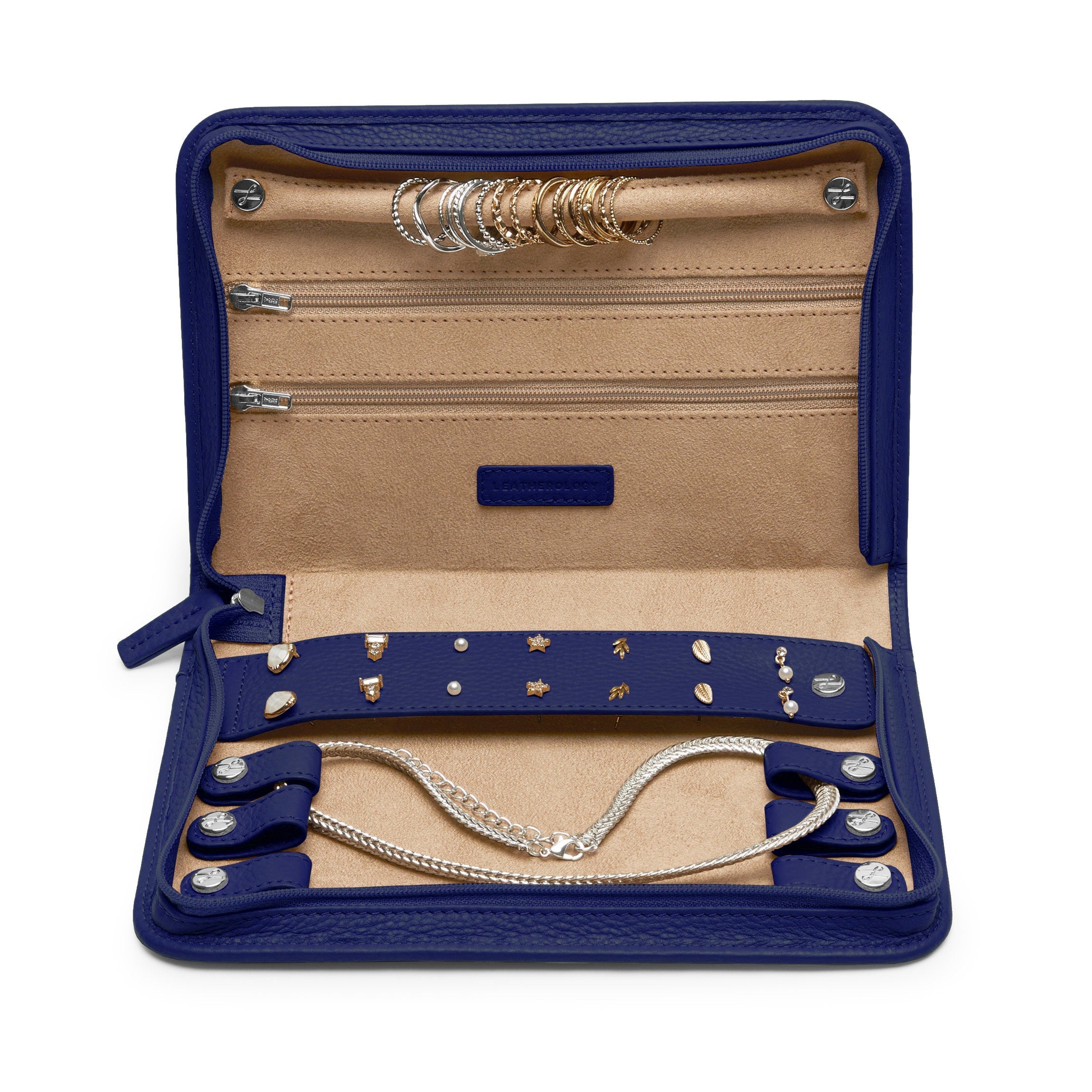 Large Jewelry Case Regatta Blue