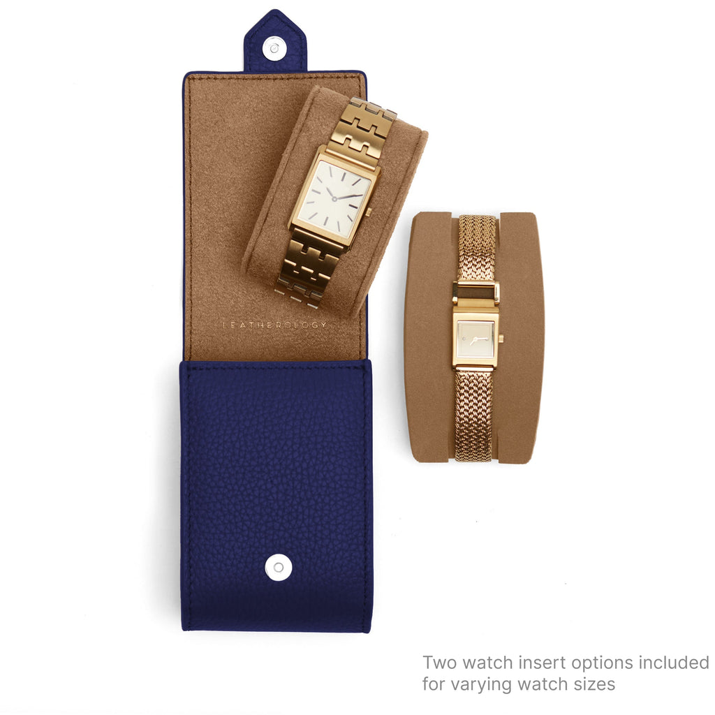 Travel Single Watch Pouch Regatta Blue