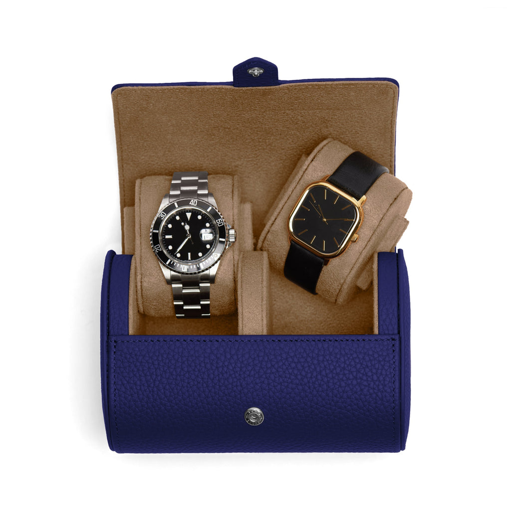 Travel Double Watch Roll Regatta Blue