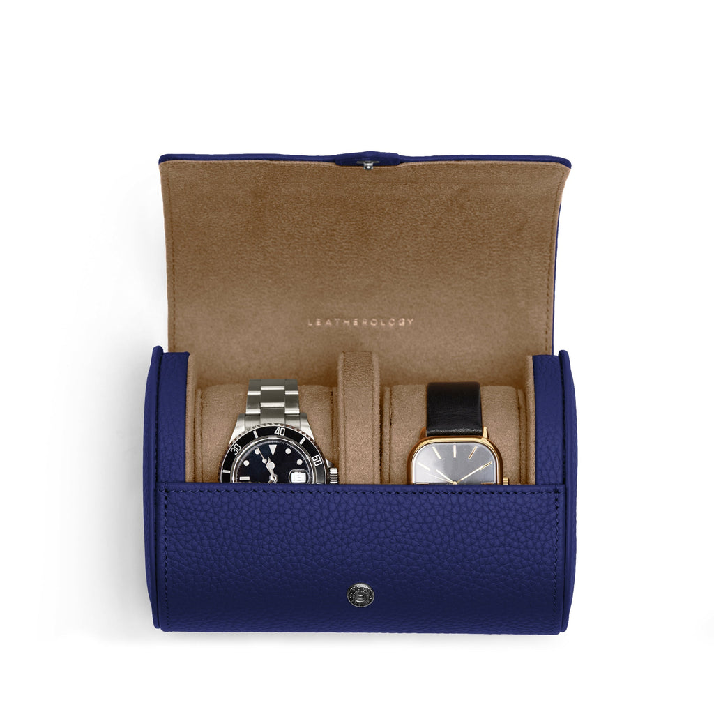 Travel Double Watch Roll Regatta Blue