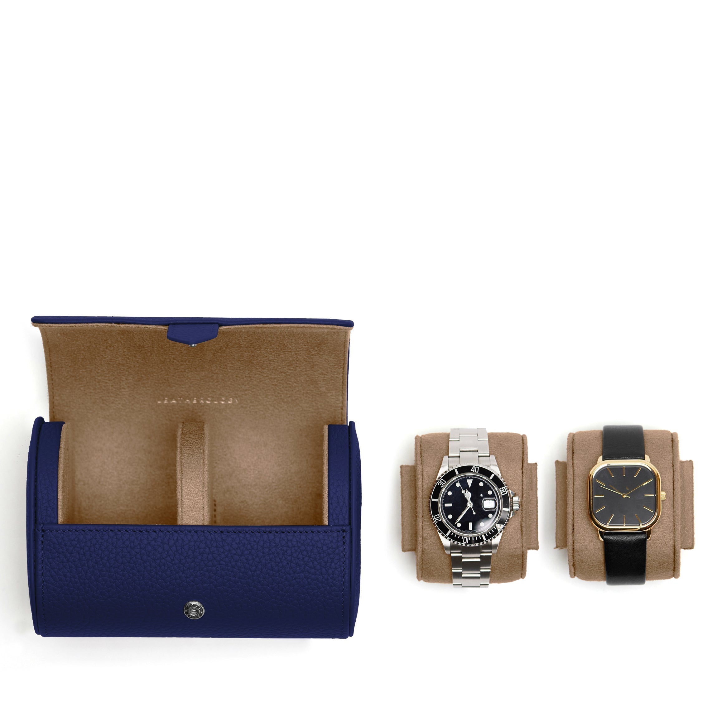 Travel Double Watch Roll Regatta Blue