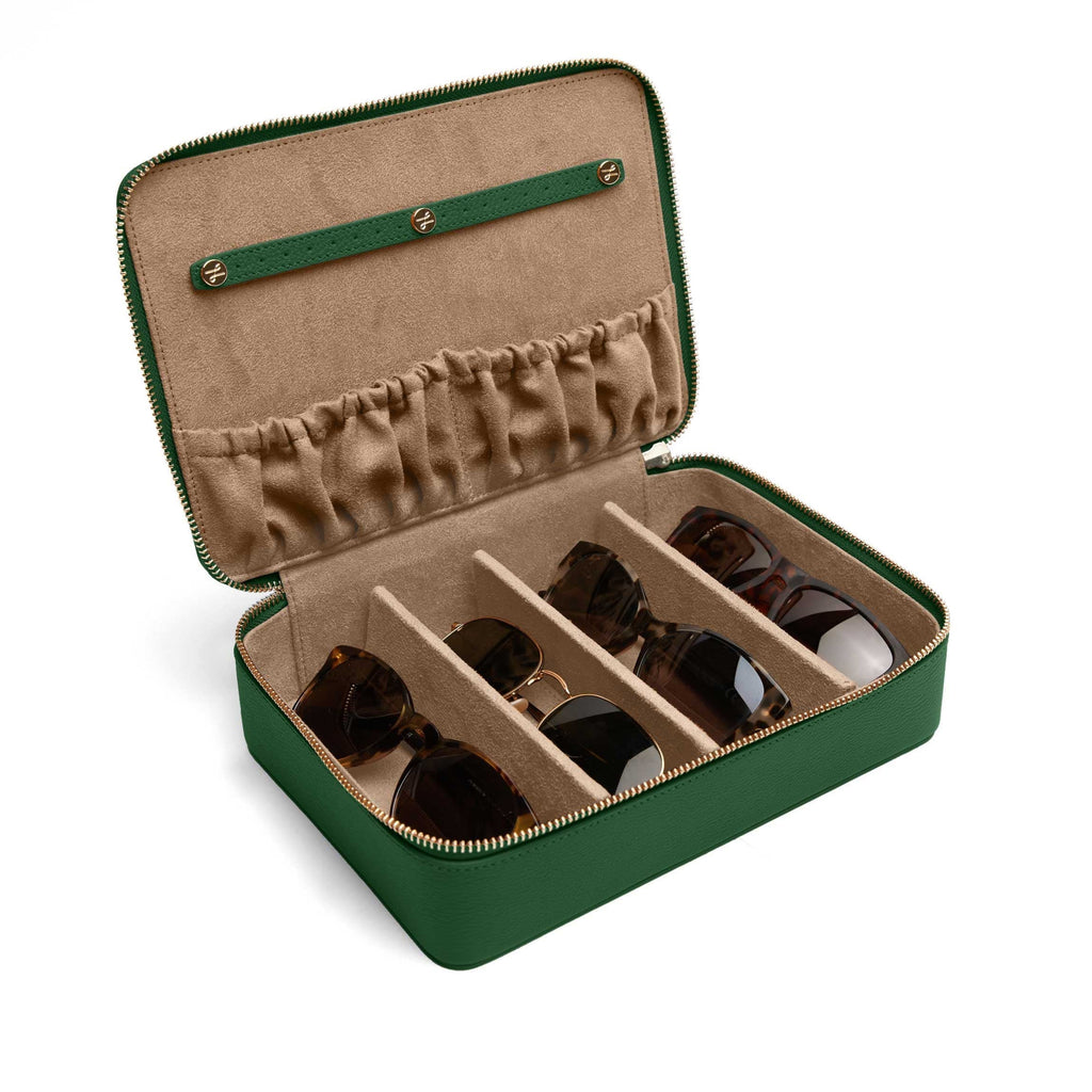Multi Sunglass Zip Case Fairway Green