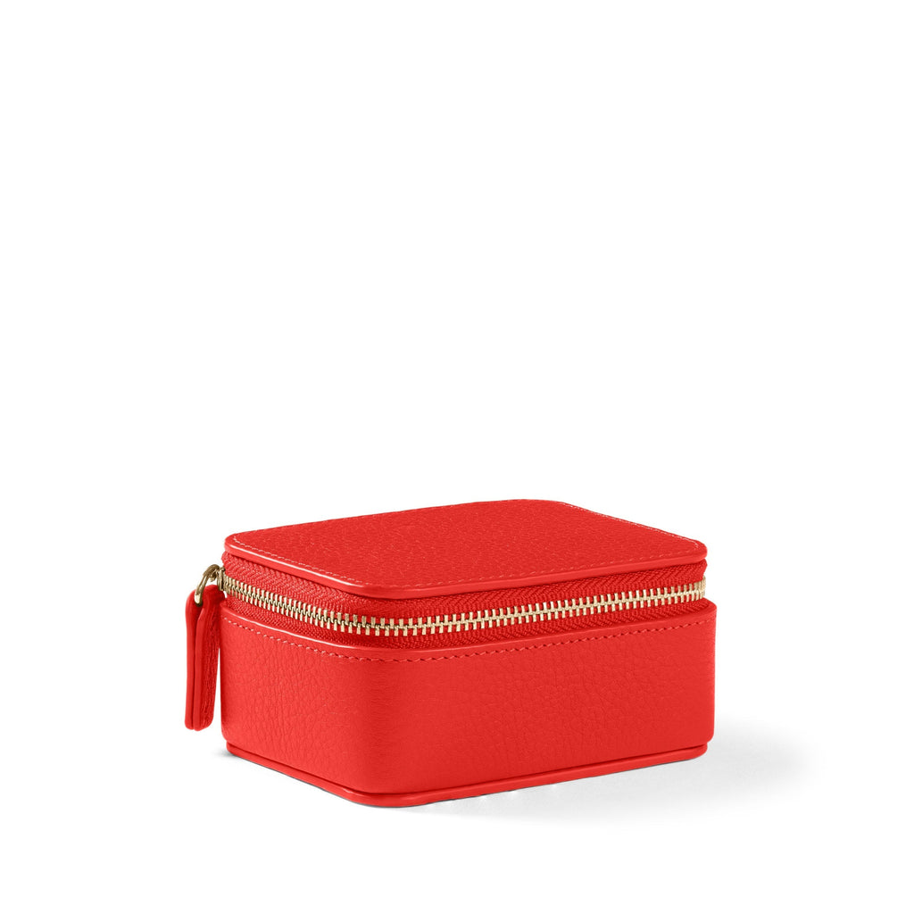 Small Jewelry Ring Box Buoy Red