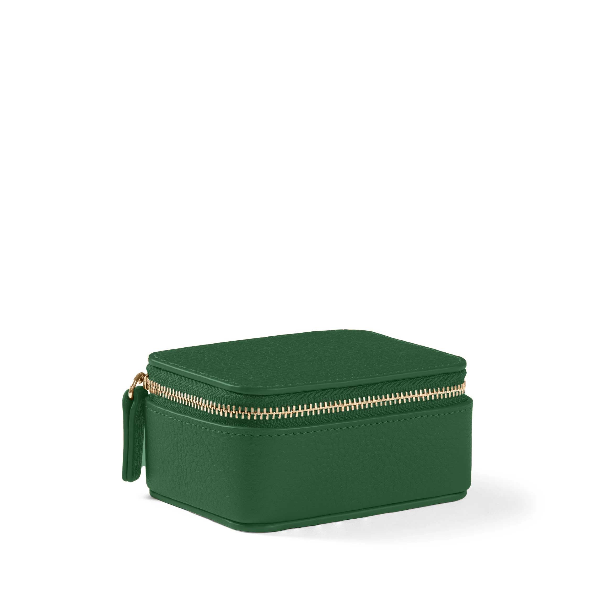 Small Jewelry Ring Box Fairway Green